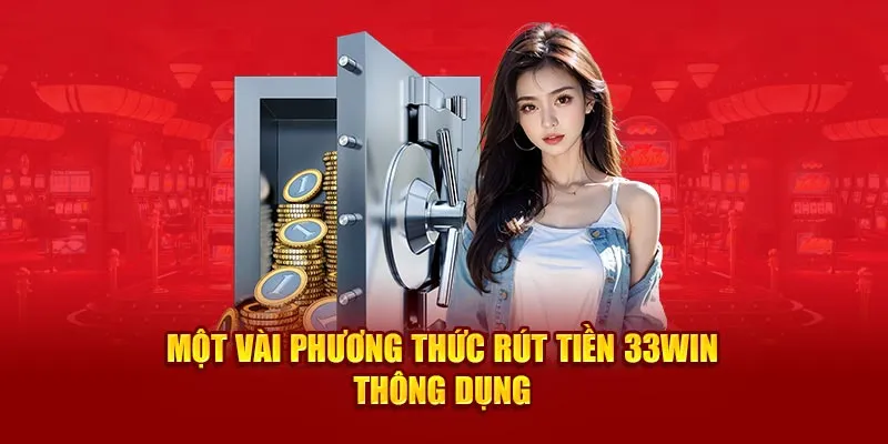 Một vài phương thức rút tiền 33Win thông dụng